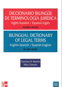 Diccionario bilingüe de terminología jurídica